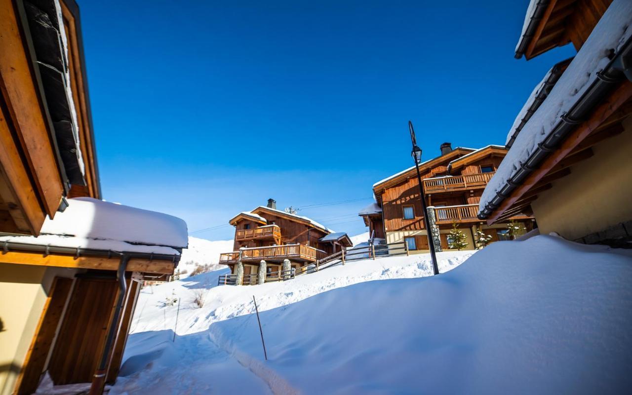 Parc Madeleine - Chalets Сен-Франсуа-Лоншам Екстериор снимка