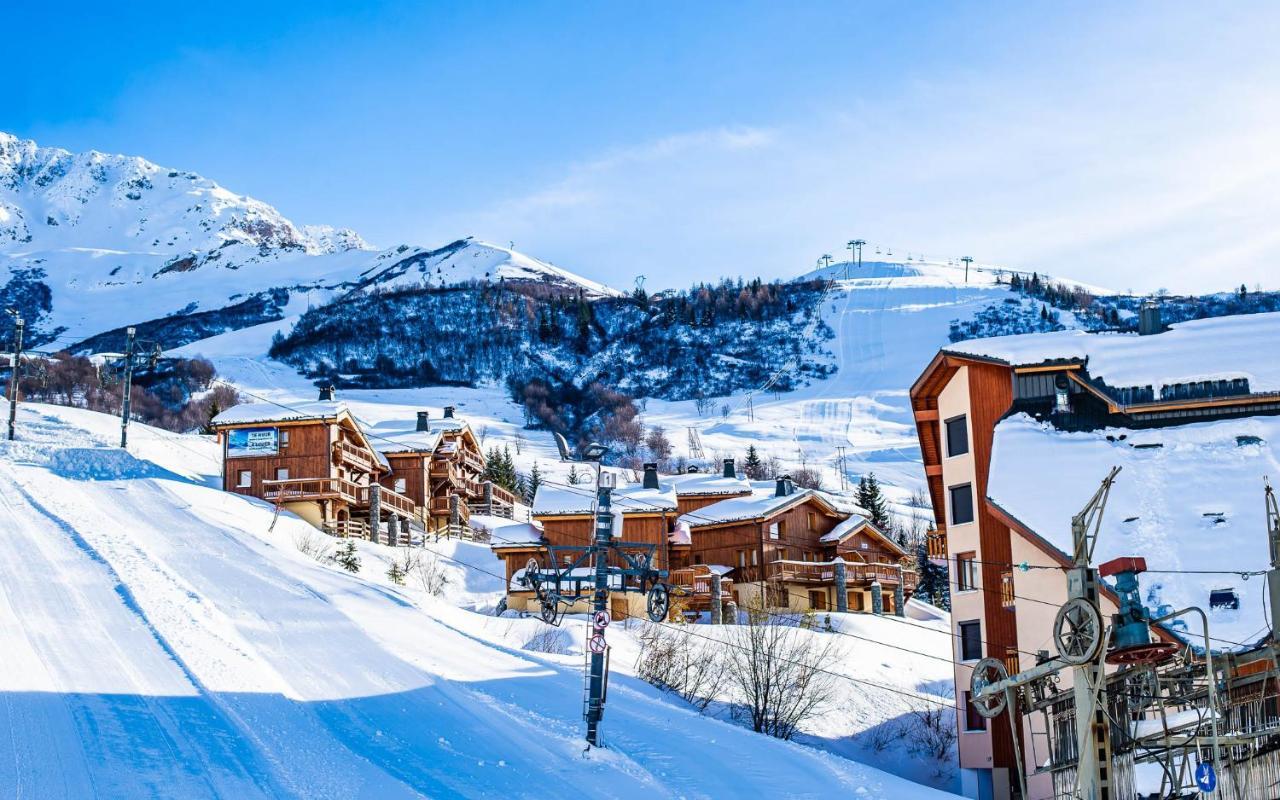 Parc Madeleine - Chalets Сен-Франсуа-Лоншам Екстериор снимка